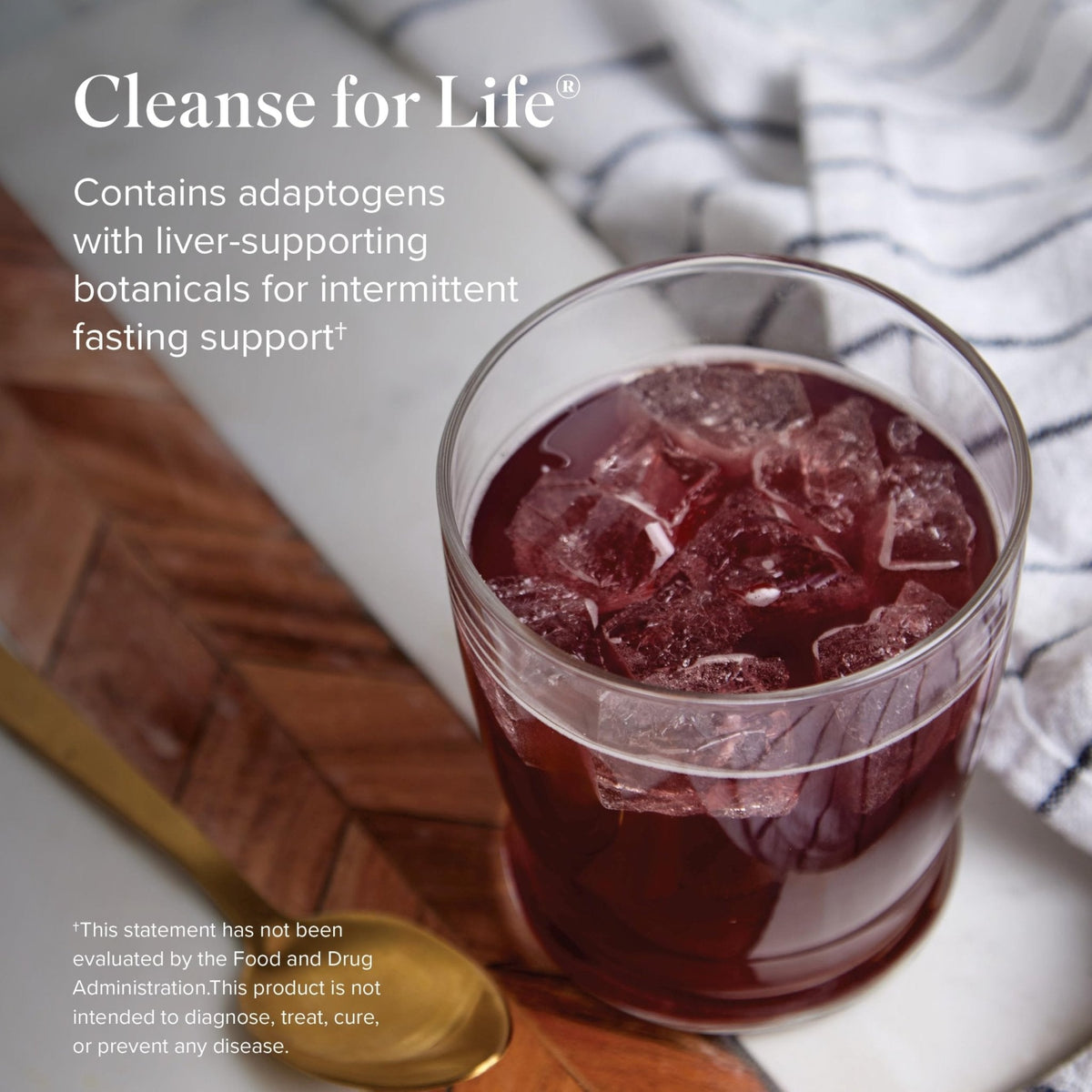 Isagenix Cleanse for Life - Powder Supplement for Cleanse Drink with No Laxatives or Diuretics - Support Metabolism with Vitamin B12 & Niacin - Maple Wellness Supplements