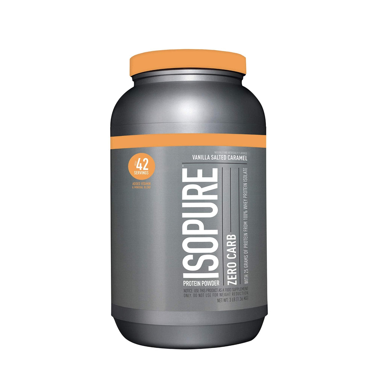 Isopure Protein Powder, Zero Carb Whey Isolate with Vitamin C & Zinc for Immune Support - Maple Wellness Supplements