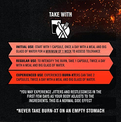 Jacked Factory Burn-XT for Men & Women - Improve Focus & Increase Energy - Premium - Maple Wellness Supplements