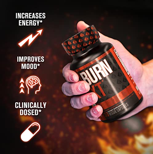 Jacked Factory Burn-XT for Men & Women - Improve Focus & Increase Energy - Premium - Maple Wellness Supplements