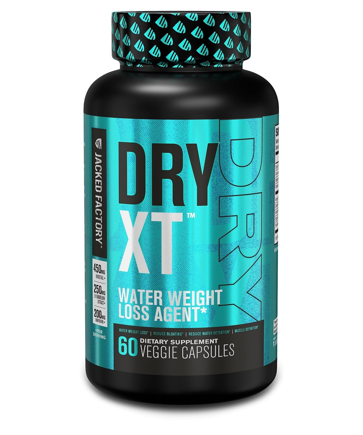 Jacked Factory Dry-XT Water Weight Loss Diuretic Pills - Natural Supplement - Maple Wellness Supplements