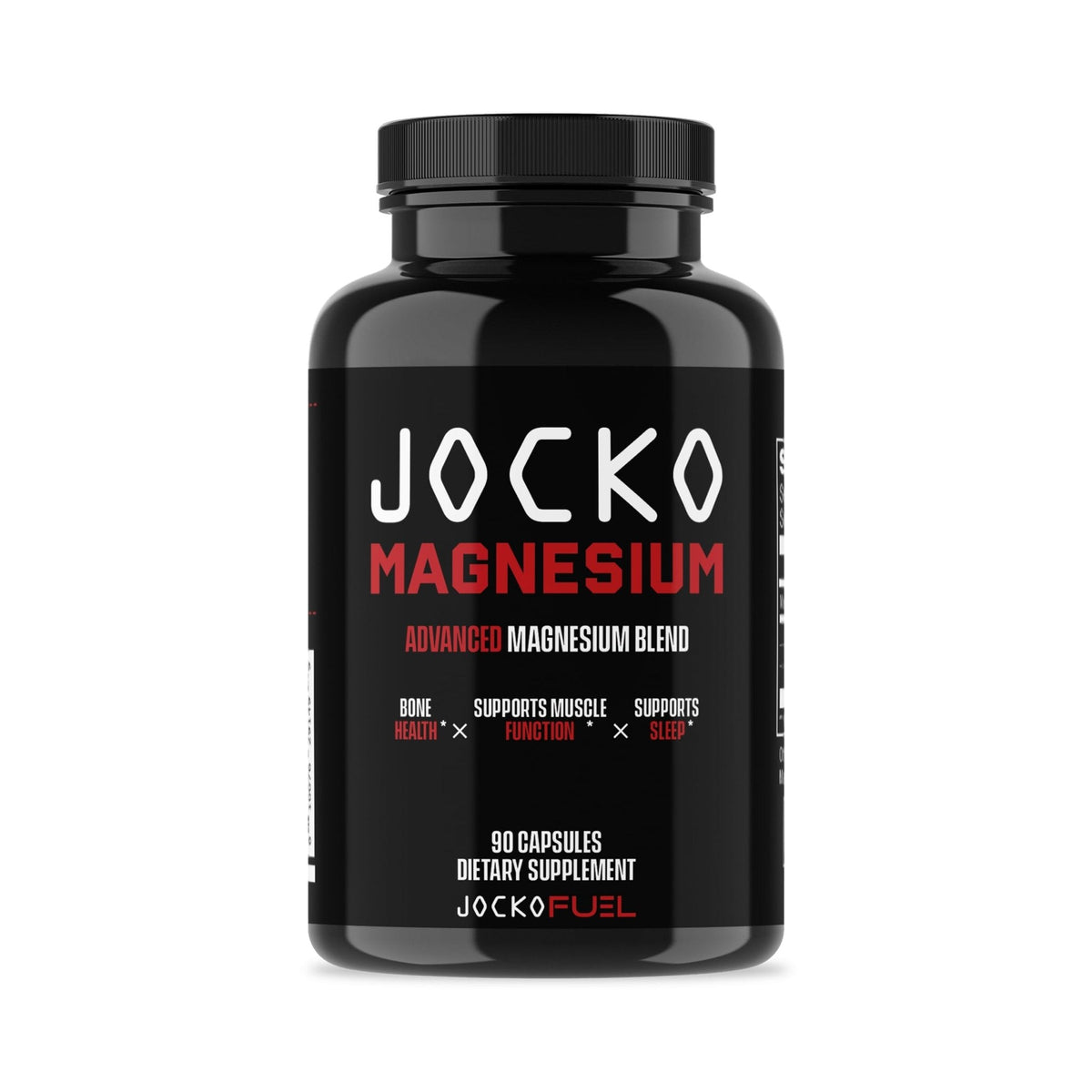 Jocko Fuel Magnesium Complex Supplement - Magnesium Glycinate, Citrate, & Taurate Capsules Dietary Supplement for Muscle Recovery & Relaxation, Heart, Nerve, Bone Support, & Sleep 30-Day Supply - Maple Wellness Supplements