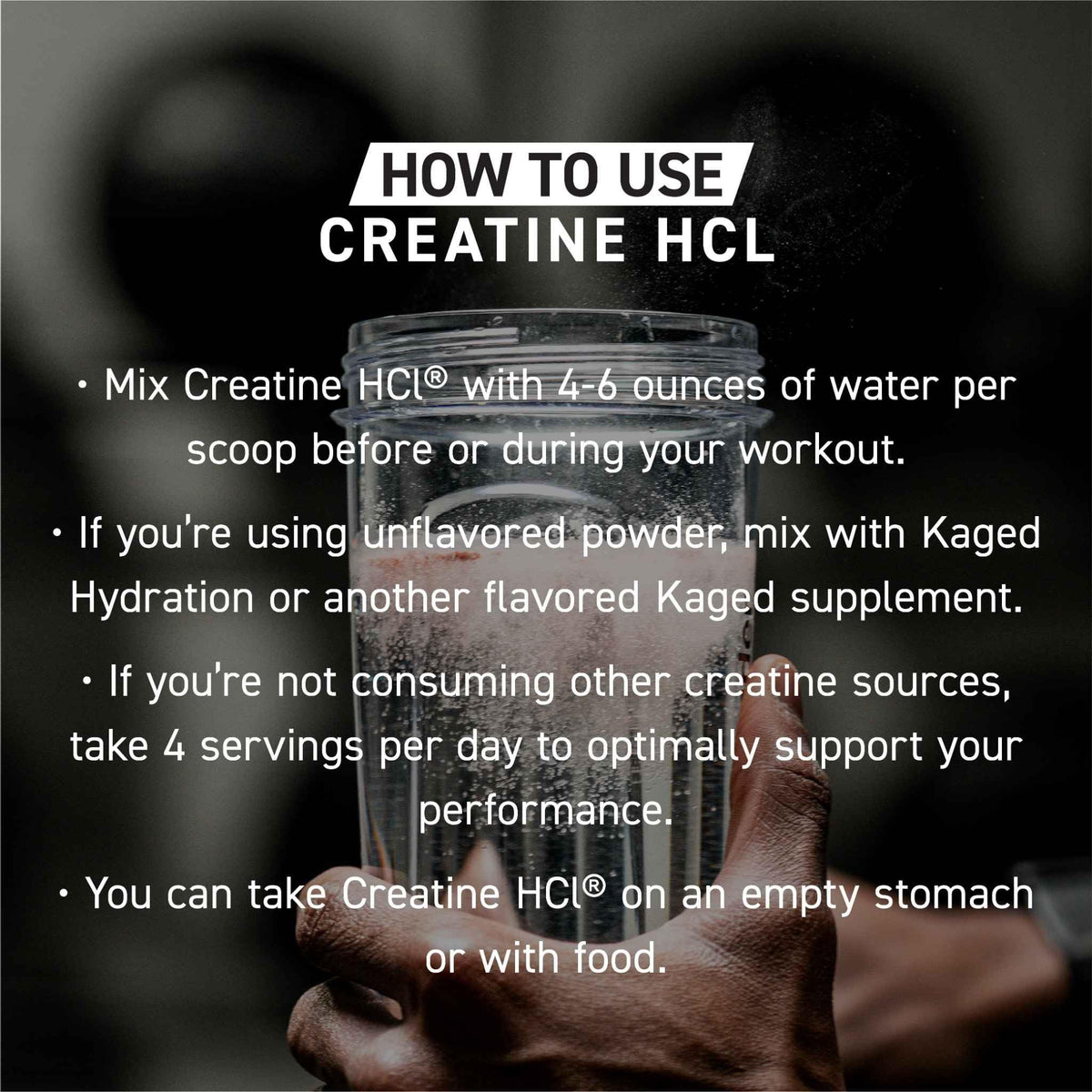Kaged Creatine HCl Powder | 7X Concentrated vs Mono | Muscle Building & Recovery | High Absorption | No Bloating | Creatine for Men & Women - Maple Wellness Supplements