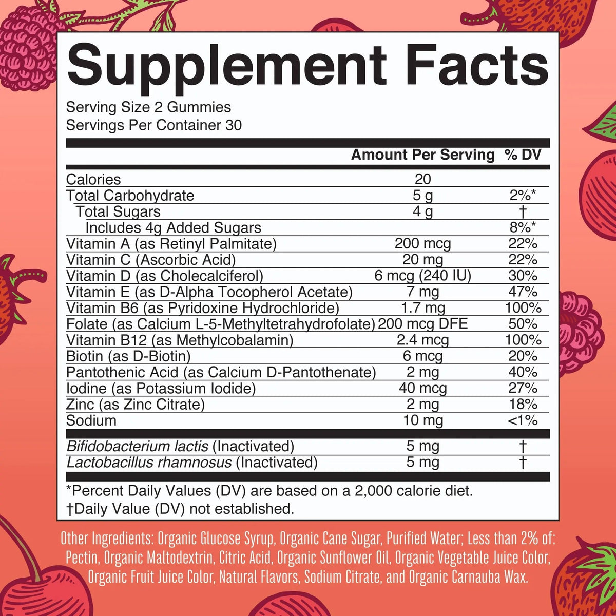 Kids Vitamins by MaryRuth's | USDA Organic | Multivitamin Gummies + Postbiotics for Ages 4+ | Multivitamin for Kids with Lactobacillus Rhamnosus | Children’s Vitamins | Vegan | Non-GMO | 60 Count - Maple Wellness Supplements
