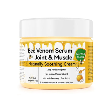 KOORPET 4 OZ 1 Pack Experience Fast Relief with Soothing for Back, Neck, Knees, and More, Bee Venom Cream Combines Arnica and Vitamin B6 for Effective, targeted Comfort. - Maple Wellness Supplements