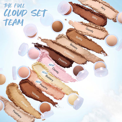 Kosas Cloud Set Baked Setting Powder, Face Powder Makeup for Shine Control, Soft Natural Finish, Clean Beauty Formula, Feathery, Sheer Light Medium - Maple Wellness Supplements
