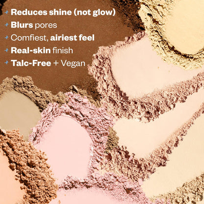 Kosas Cloud Set Baked Setting Powder, Face Powder Makeup for Shine Control, Soft Natural Finish, Clean Beauty Formula, Feathery, Sheer Light Medium - Maple Wellness Supplements