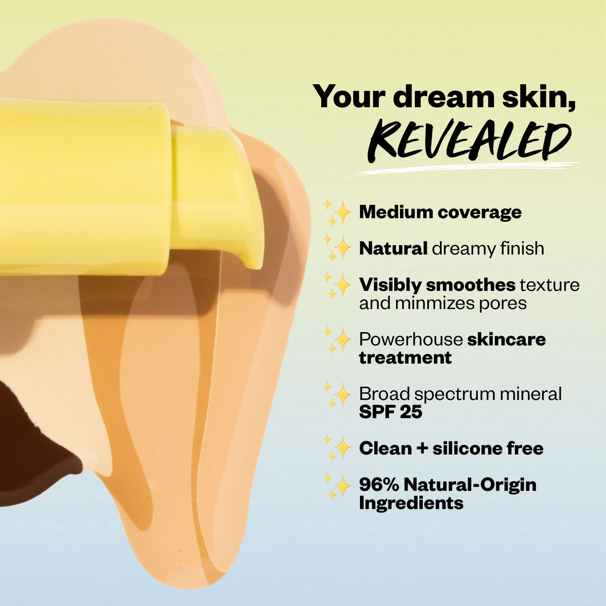 Kosas Revealer Liquid Foundation SPF 25 – Medium Buildable Coverage, Hydrating Natural Glow Finish, Light Medium Neutral 200 - Maple Wellness Supplements