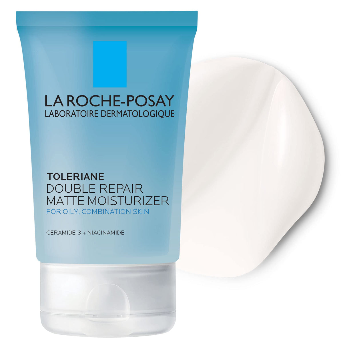 La Roche-Posay Toleriane Double Repair Matte Face Moisturizer, Daily Moisturizer For Oily Skin - Maple Wellness Supplements