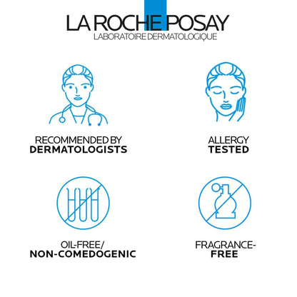 La Roche-Posay Toleriane Purifying Foaming Facial Cleanser, Oil Free Face Wash for Women & Men with Niacinamide + Ceramides - Maple Wellness Supplements