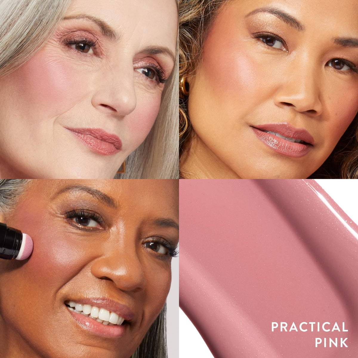 LAURA GELLER NEW YORK Serum Blush Tint, Lightweight Liquid Blush for Cheeks, Weightless Watercolor Sheer Finish, Practical Pink - Maple Wellness Supplements