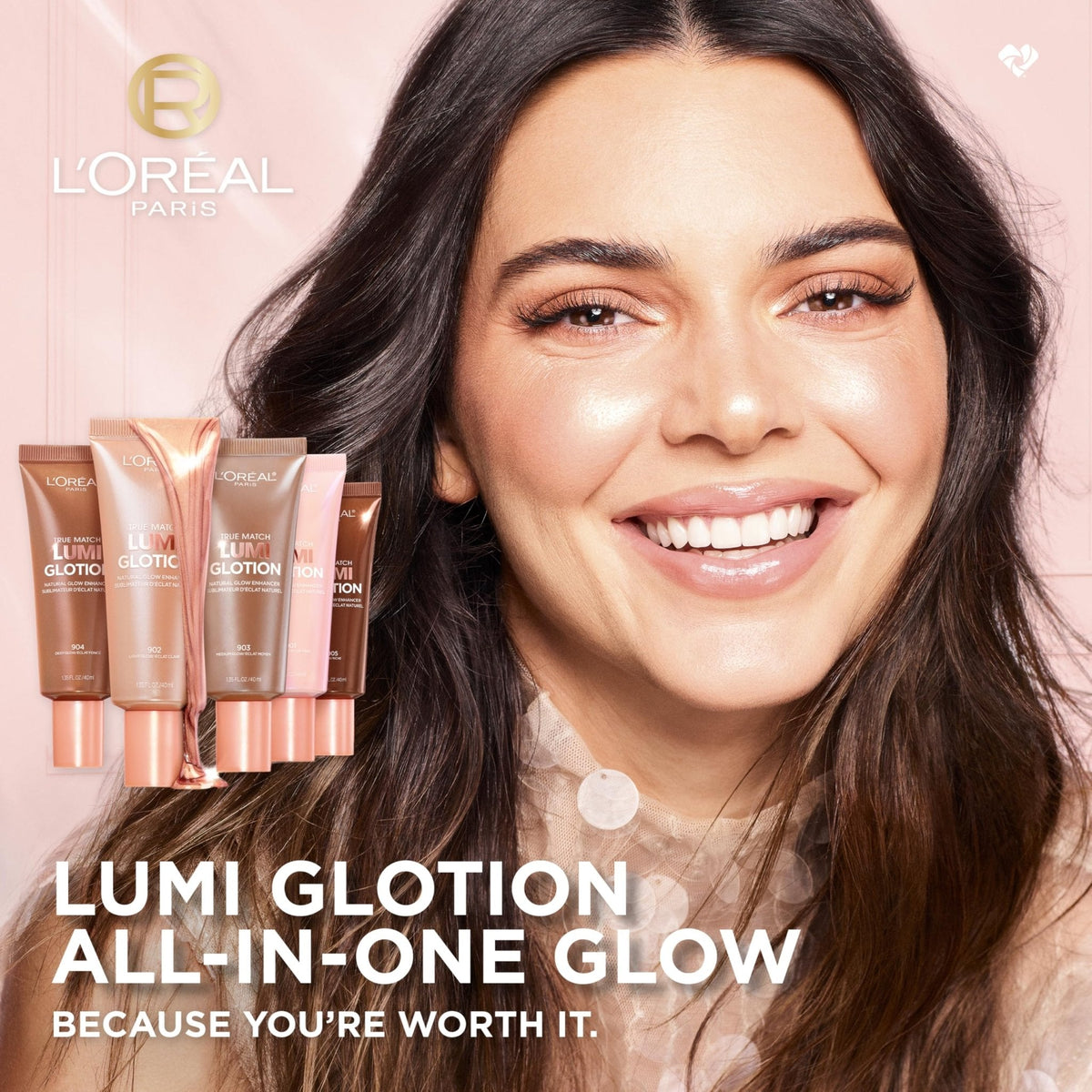 L'Oreal Paris Makeup True Match Lumi Glotion, Natural Glow Enhancer, Illuminator Highlighter, Bronzing Drops For a Sun-Kissed Glow, 903 Medium - Maple Wellness Supplements