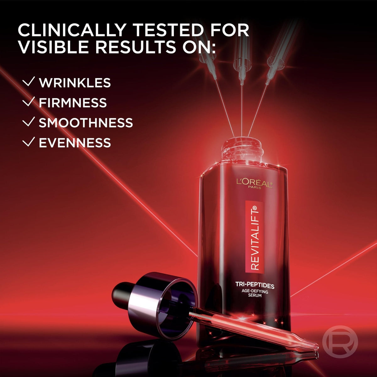 L'Oreal Paris Revitalift Triple Power Age-Defying Face Serum, Anti Aging Serum with 3 in 1 Benefits, Reduces Wrinkles - Maple Wellness Supplements