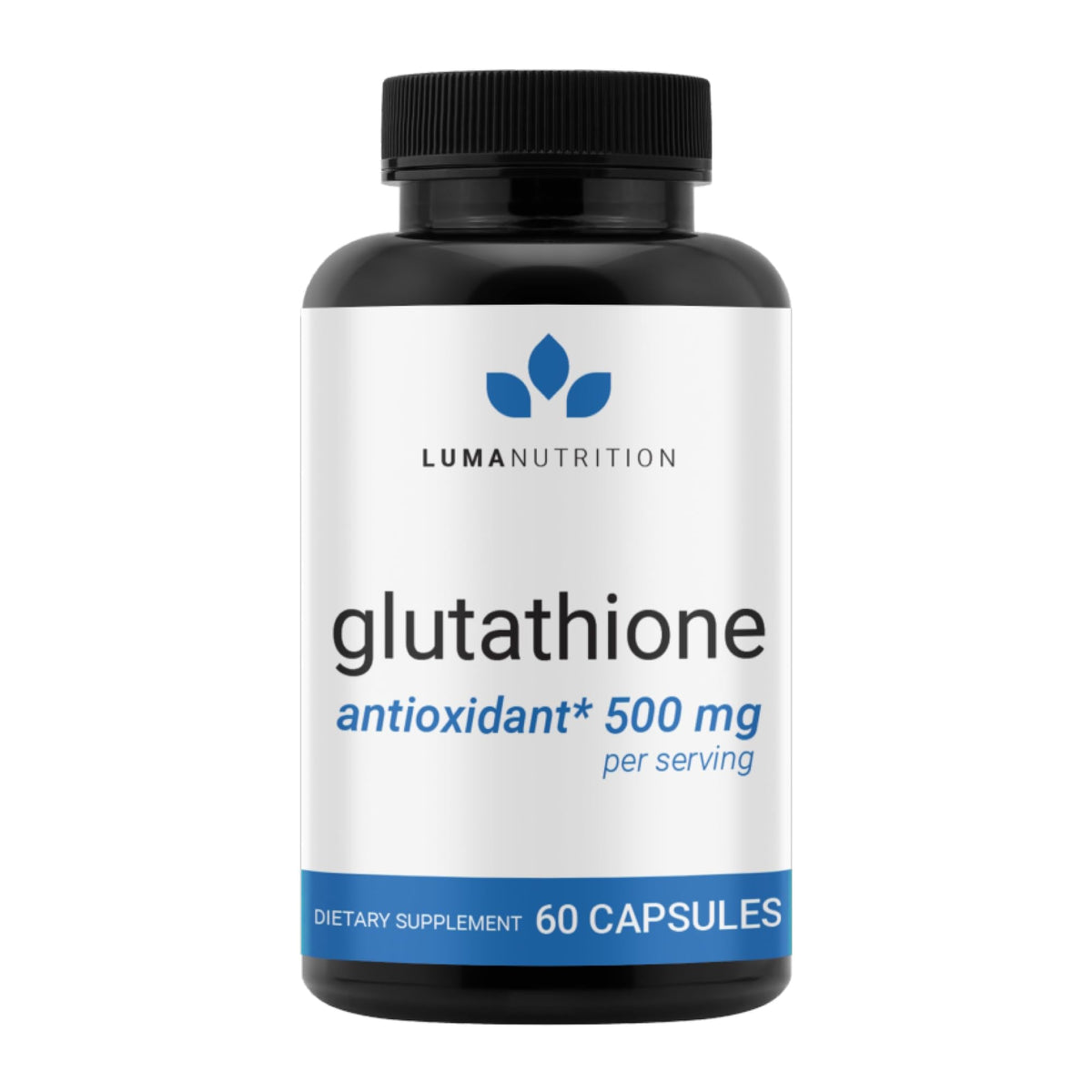 Luma Nutrition Premium Glutathione Supplement - 500mg - L-Glutathione - Antioxidant Support - Maple Wellness Supplements