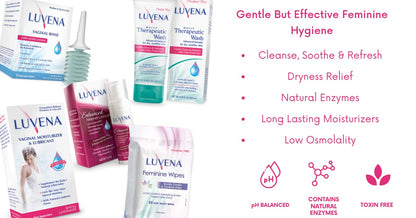LUVENA Vaginal Moisturizer for Women, Long-Lasting, Intimate Care, Feminine Hydration, Menopause Support, Relieve Dryness & Irritation, Pre-Filled Applicators, pH Balanced, Water-Based, 30g (1 pack) - Maple Wellness Supplements