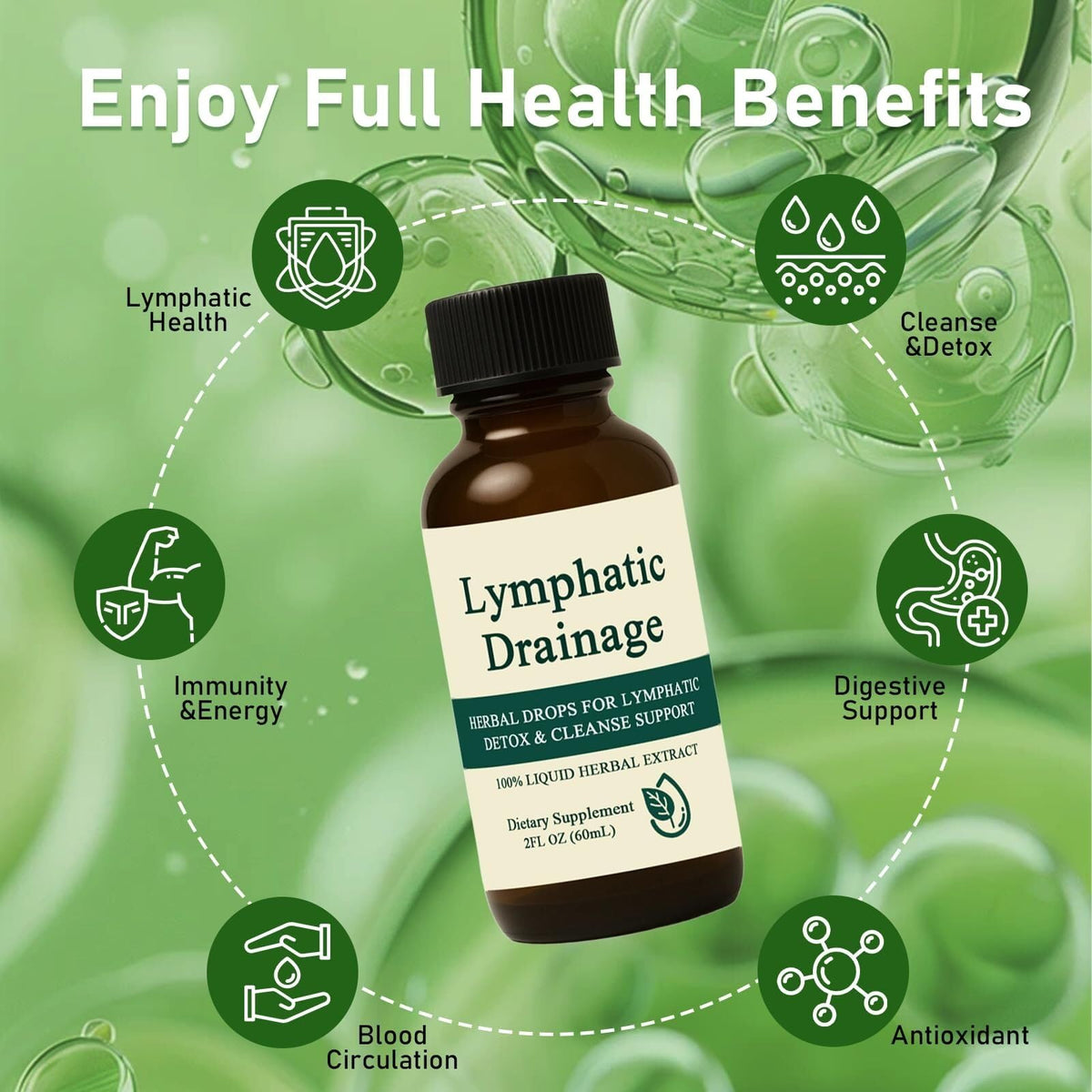 Lymphatic Drainage Drops - Maple Wellness Supplements