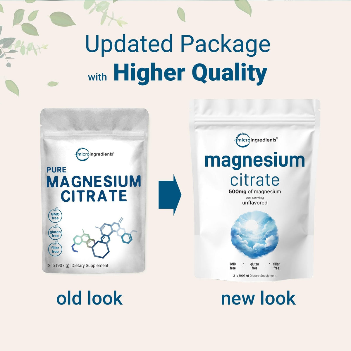 Magnesium Citrate Powder, 2lbs | Unflavored Magnesium Supplement | Relaxation and Nutrient Utilization | Easily Absorbed Formula | Non-GMO, Vegan, Gluten Free - Maple Wellness Supplements