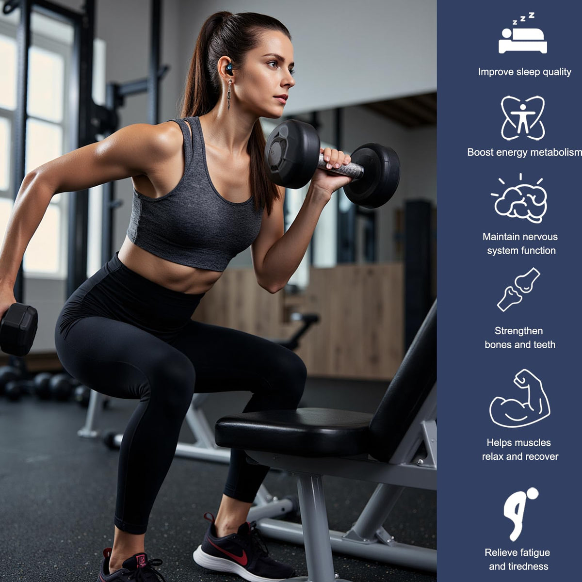 Magnesium Complex 700mg, 12 in 1 Magnesium Supplement with Glycinate, Citrate, Malate, Oxide, Taurate & Orotate, High Absorption Magnesium for Sleep, Muscle, Nerve & Heart Support, Vegan, 120 Capsules - Maple Wellness Supplements