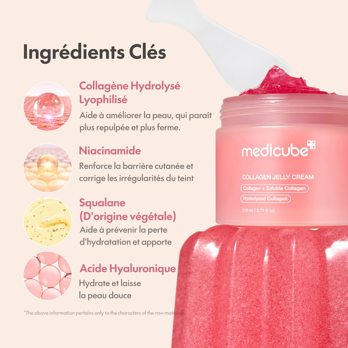 medicube Jelly Cream with Collagen, Niacinamide | Freeze-Dried Hydrolyzed Collagen - Maple Wellness Supplements