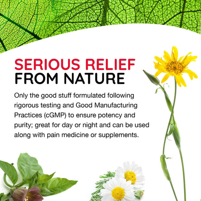 MediNatura T-Relief Extra Strength Discomfort Relief Gel-Extra-Strength Arnica Gel for Fast-Acting Relief-Supports Mobility & Body Aches-Homeopathic & Plant-Based-Paraben-Free-Non-Sticky - 2 oz - Maple Wellness Supplements