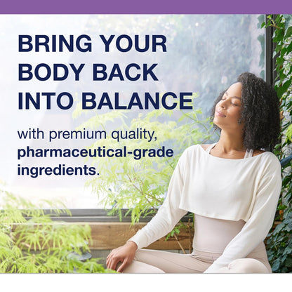 Metagenics Adrenogen - Adrenal Health with Raw Adrenal Concentrate, B Vitamins & PABA Supplement - Supports Hormone Balance, Energy & Nervous System Function* - Non-GMO, Gluten-Free - 90 Tablets - Maple Wellness Supplements
