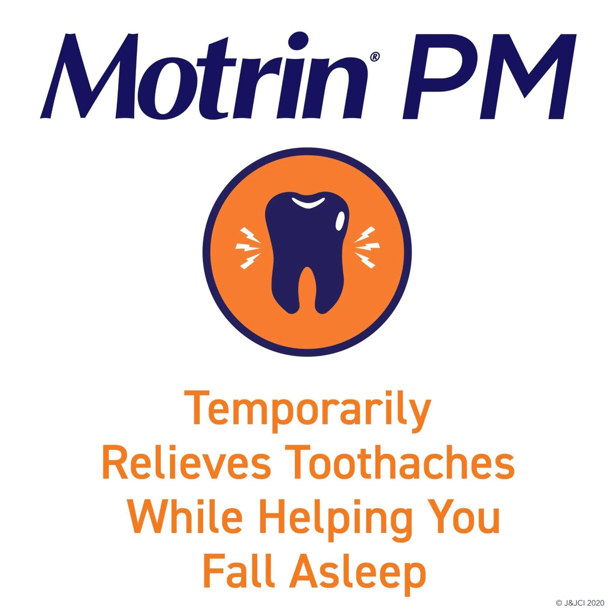 Motrin PM Pain Relief Caplets with 200 mg Ibuprofen & 38 mg Diphenhydramine Sleep Aid, Nighttime Pain Reliever for Minor Aches & Pains Helps You Fall Asleep & Stay Asleep, 20 ct - Maple Wellness Supplements
