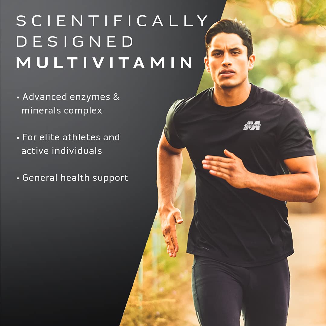 Muscletech Multivitamin for Men & Women Platinum Multivitamin | Vitamin C for Immune - Maple Wellness Supplements