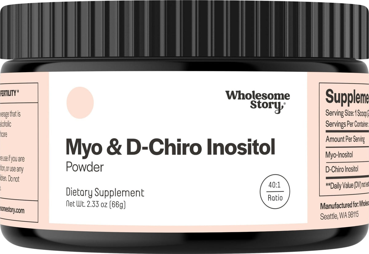 Myo-Inositol & D-Chiro Inositol Supplement Powder for Women | Hormonal Balance & Healthy Ovarian Function Support - Maple Wellness Supplements