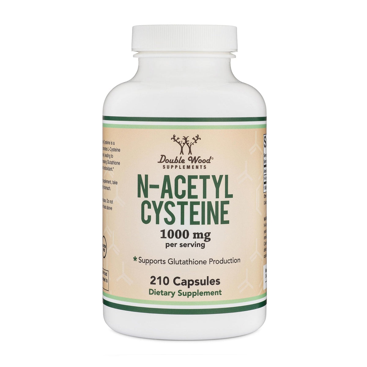 NAC Supplement (N-Acetyl Cysteine) - 99%+ Purity Tested - (1,000mg Per Serving 500mg Per Cap, 210 Capsules) (Third Party Tested) with Odor Masking Technology - Maple Wellness Supplements