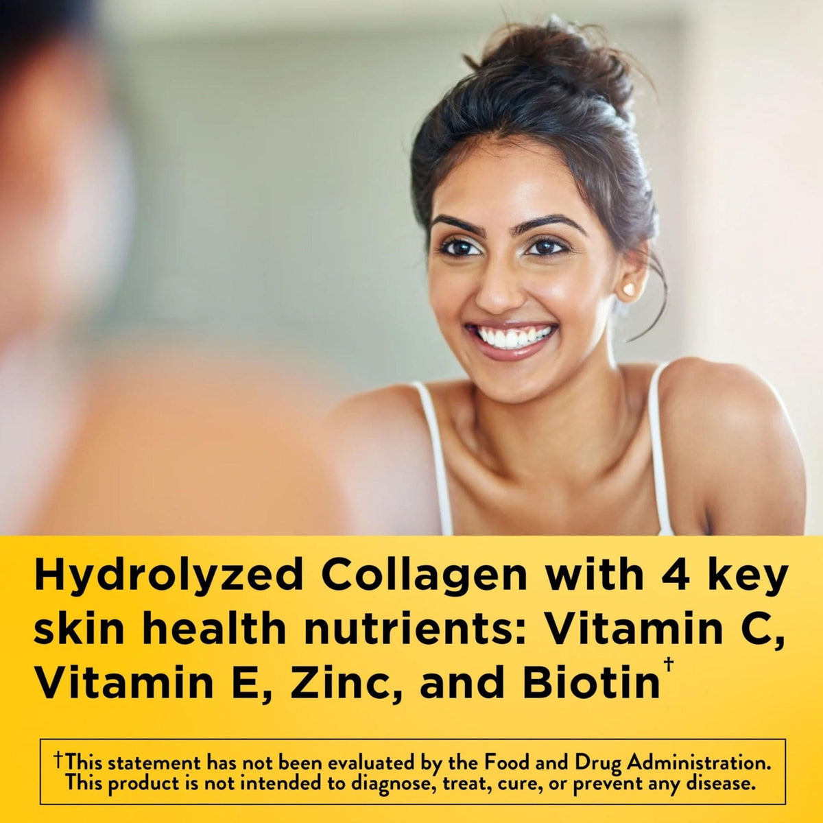 Nature Made Collagen Gummies with Vitamin C, Zinc, Biotin, Hydrolyzed Collagen Peptides for Women and Men - Maple Wellness Supplements