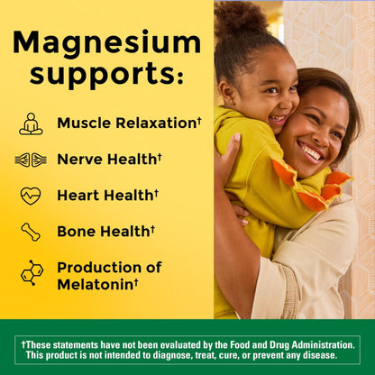 Nature Made High Absorption Magnesium Complex Drink Mix Powder, Magnesium Citrate, Glycinate & Malate 3-in-1 Blend, Pink Lemonade Flavor, 96 g, 30 Day Supply - Maple Wellness Supplements