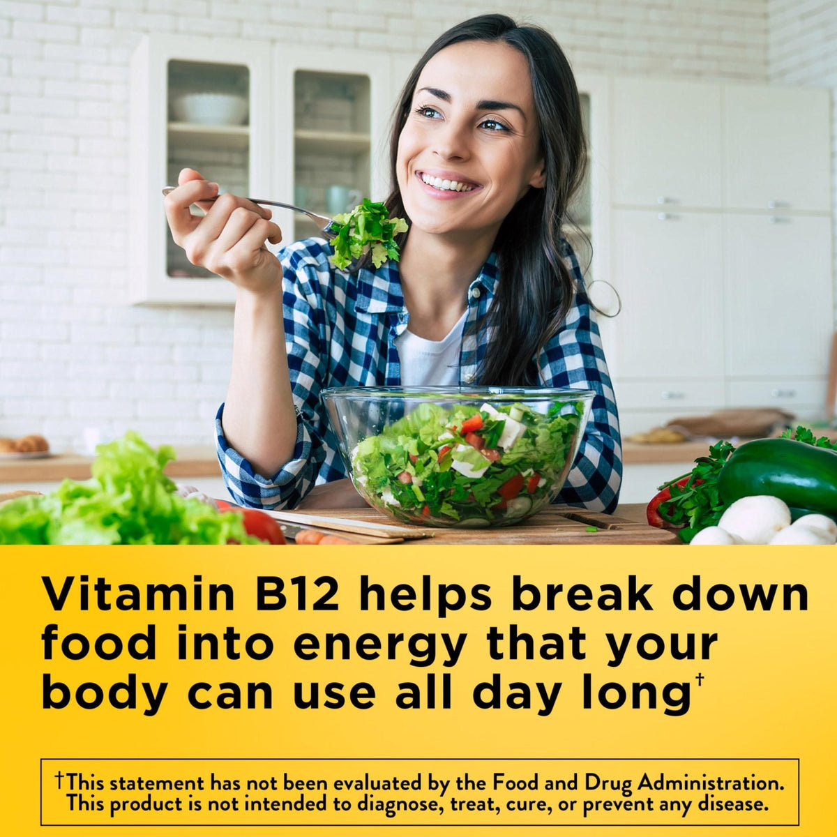 Nature Made Vitamin B12 1000 mcg, Dietary Supplement for Energy Metabolism Support, B12 Vitamins 1000 mcg, 150 Softgels, 150 Day Supply - Maple Wellness Supplements