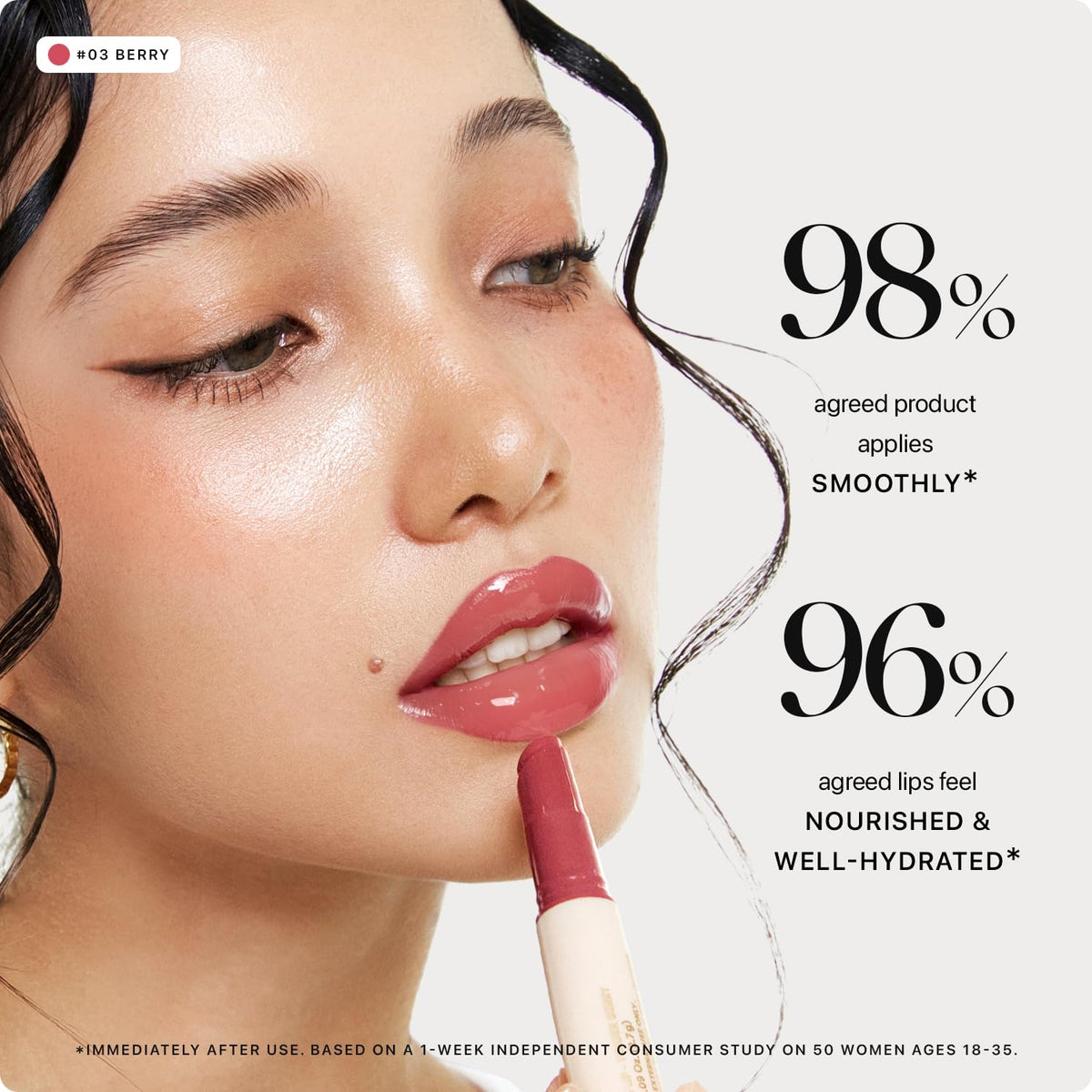 Nature Republic HONEY MELTING LIP (03 BERRY) SOFT LIP STICK, Hydrating Gloss, Moisturizing balms, Sheer tint, Shine & Glowy Finish, korean make up - Maple Wellness Supplements