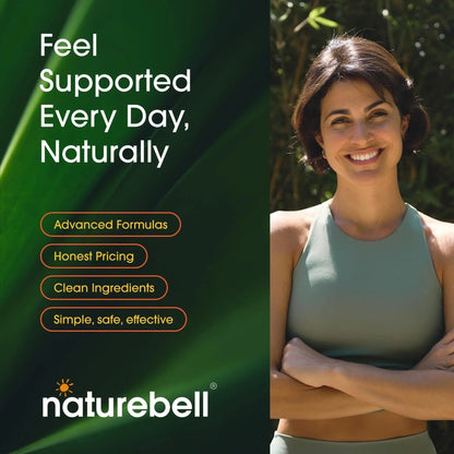 NatureBell Women's Probiotics+ - 240 Vegetarian Capsules - Prebiotic, Probiotic, Postbiotic & Digestive Enzymes - Made with Cranberry, D-Mannose, Inositol & More - Maple Wellness Supplements