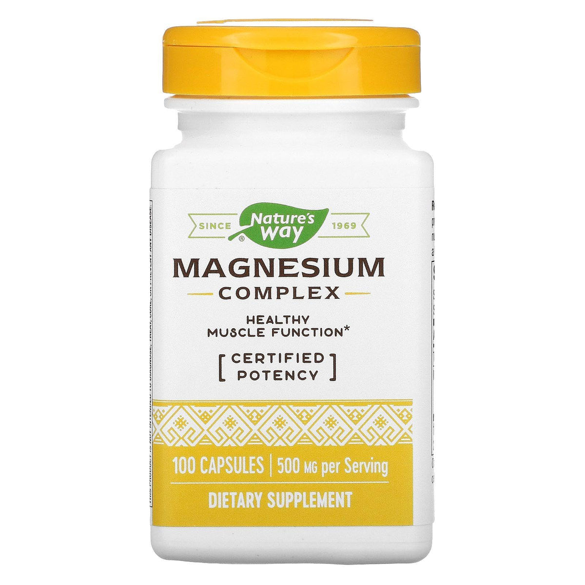 Natures Way Magnesium Complex, 100 ct - Maple Wellness Supplements