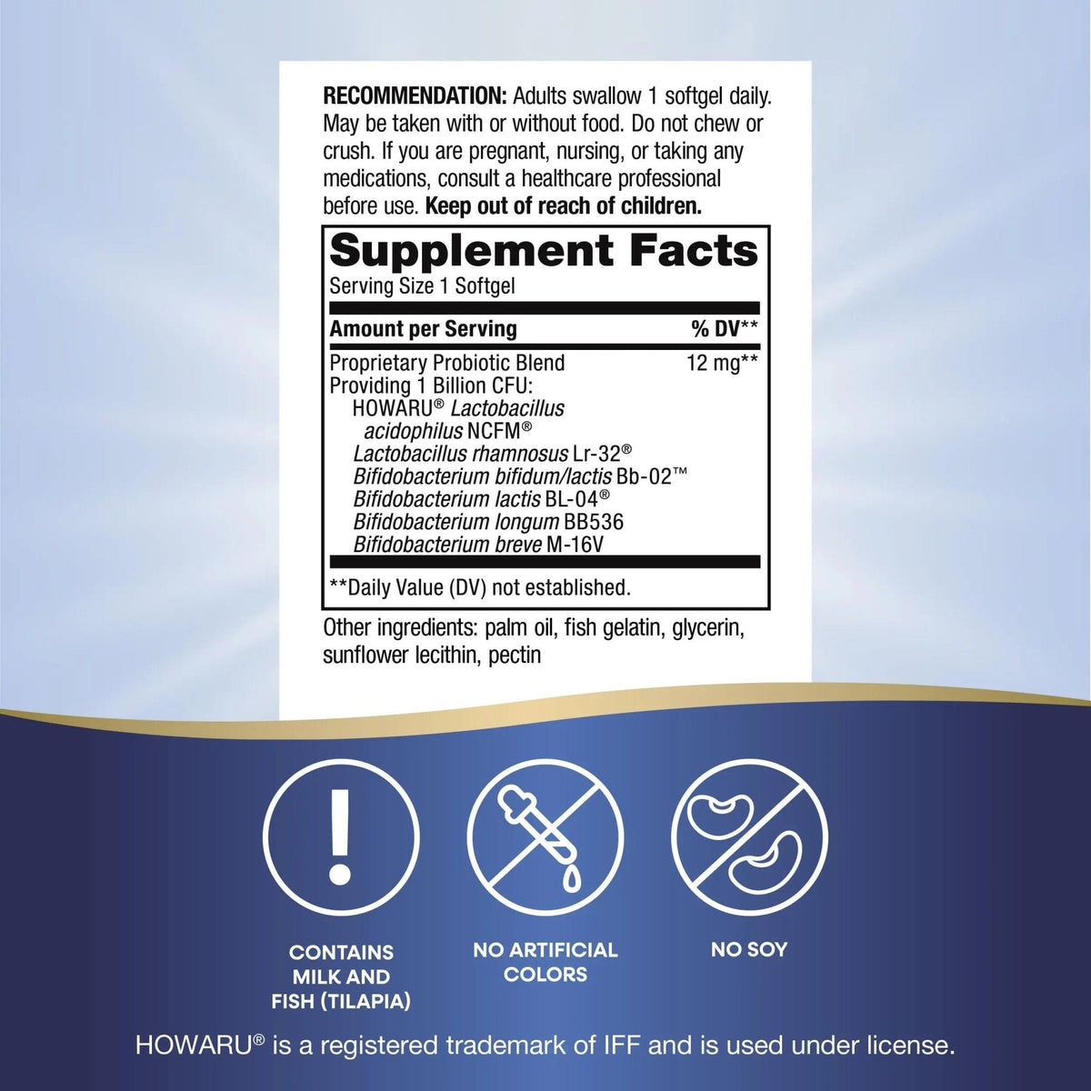 Nature's Way Probiotic Pearls Complete, 1 Billion Live Cultures, 90 Softgels - Maple Wellness Supplements