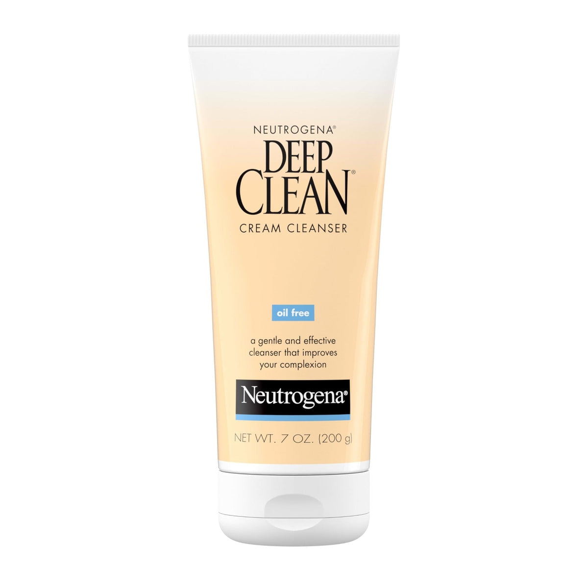 Neutrogena Deep Clean Daily Facial Cream Cleanser with Beta Hydroxy Acid to Remove Dirt - Maple Wellness Supplements