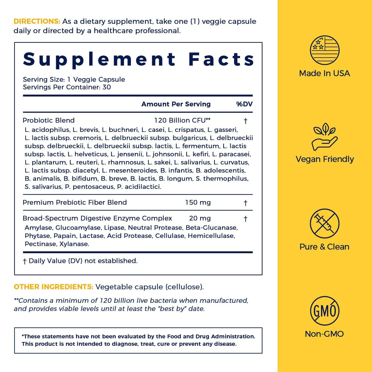 NewRhythm Probiotics 120 Billion CFU 36 Strains, 3-in-1 Probiotics with Prebiotics & Enzymes, Probioticos for Women & Men, - Maple Wellness Supplements