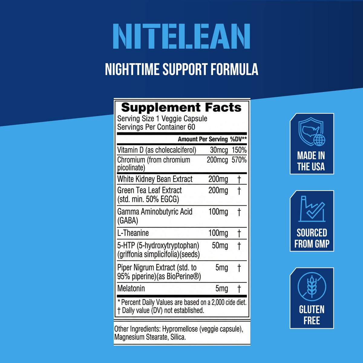 Night Time Fat Burner for Weight Loss Support - Belly Fat Burner for Men & Women with Green Tea and White Kidney Bean Extract - Nighttime Metabolism Booster & Sleep Optimizer to Help Stubborn Fat Loss - Maple Wellness Supplements