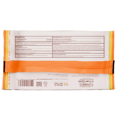 Norms Medicated Hemorrhoid Wipes with Witch Hazel and Aloe, Soothing Flushable Wipes for Itching, Burning & Swelling Relief, Hypoallergenic & Fragrance Free - 48ct (Pack of 1) - Maple Wellness Supplements