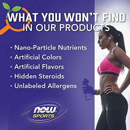 NOW Sports Nutrition, Whey Protein Isolate, 25 g With BCAAs, Unflavored Powder - Maple Wellness Supplements