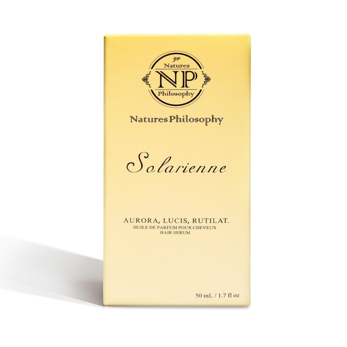 NP NATURES PHILOSOPHY Hair Perfume, Leave-in Hair Serum & Shine Hair Spray for Women, Anti-Frizz, Long Lasting Fragrance, Lightweight Conditioner & Glossier Hair Perfume oils - 50ml（Solarienne） - Maple Wellness Supplements