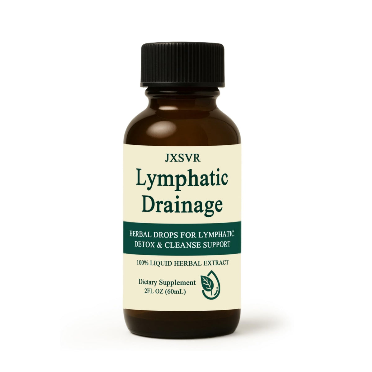 Nuflos Lymphatic Drainage Drops, Lymphatic Drainage Massager& Supplements, 2 Fl. Oz-Herbal Blend-Lymph System Support, Lymphatic Drainage, Immune System & Detox - Maple Wellness Supplements