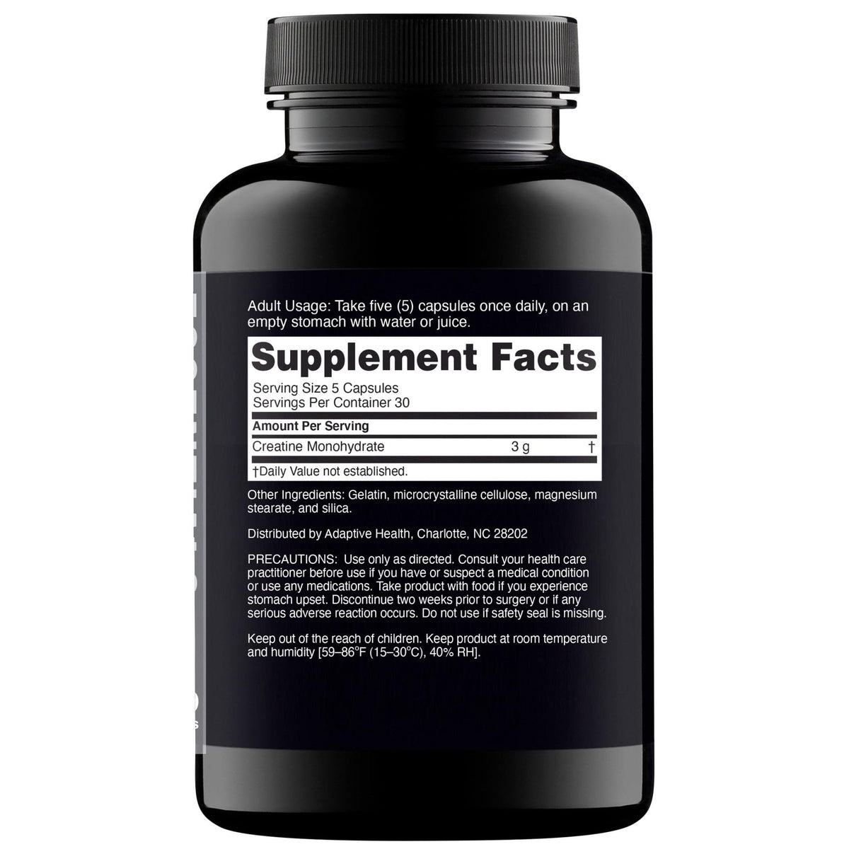 Nugenix Essentials Premium Creatine Monohydrate Pills Supplement, 3000mg, 150 Capsules - Maple Wellness Supplements