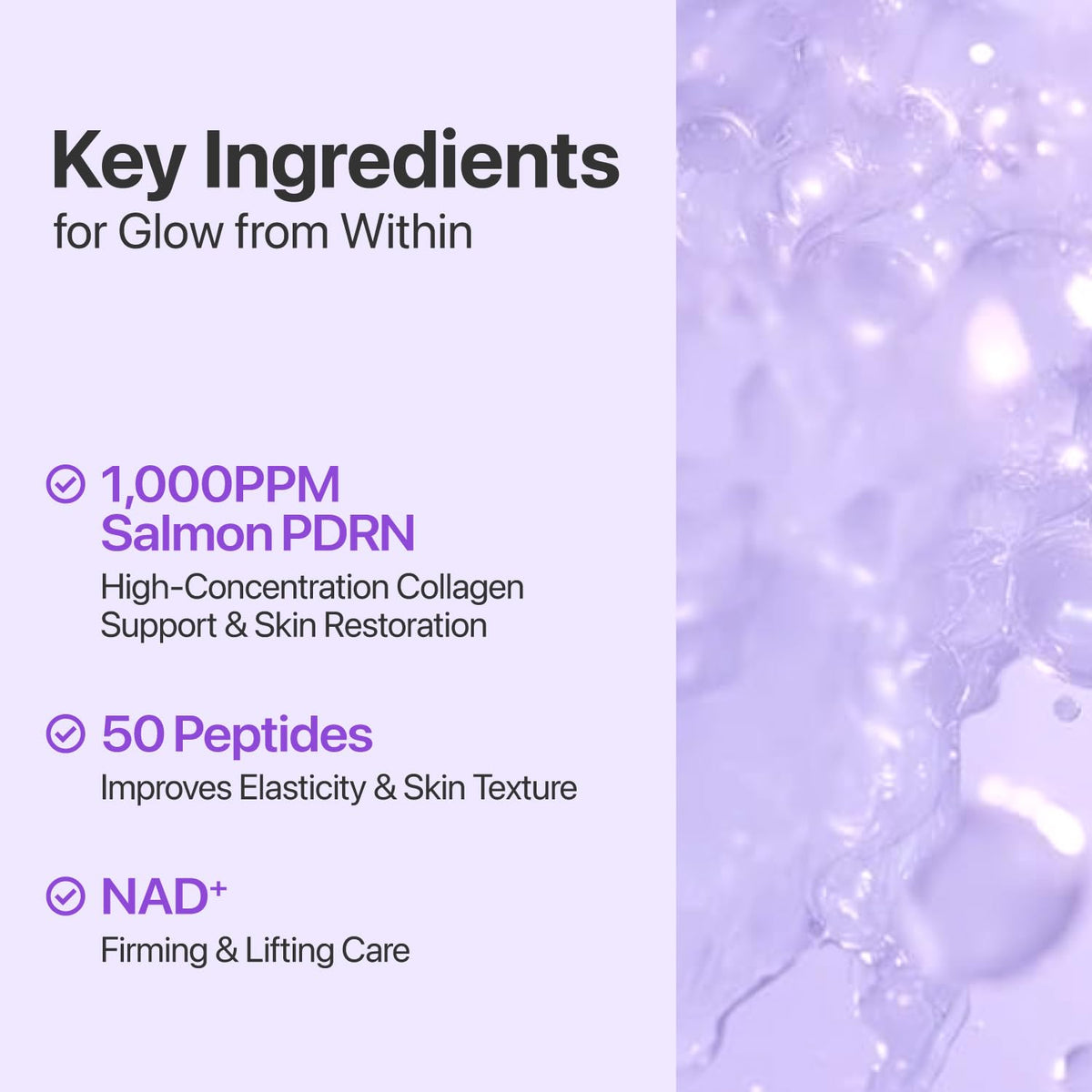 numbuzin No.9 NAD+ Salmon PDRN Glow Boosting Toner, Hydrating & Firming Toner for Wrinkles, Fine Lines & Dull Skin - Maple Wellness Supplements