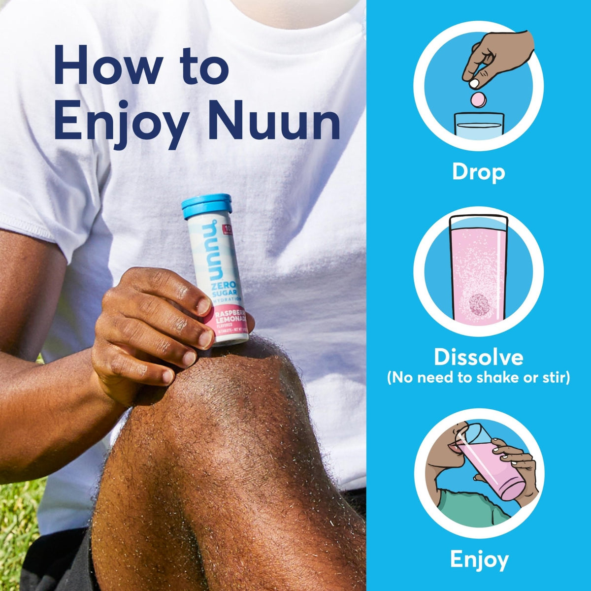 Nuun Immunity Electrolyte Tablets with Vitamin D, C, E, & A, Ginger, Elderberry, Magnesium & 4 Other Essential Electrolytes, Vegan, Blueberry Tangerine & Orange Citrus, 4 Pack (40 Servings Total) - Maple Wellness Supplements
