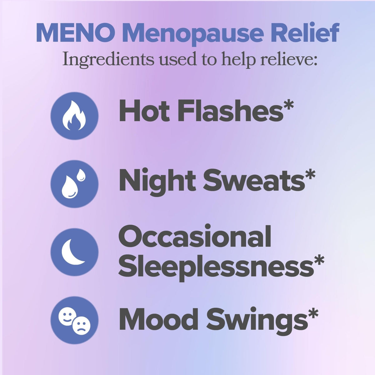 O Positiv MENO Gummies for Menopause, 30 Servings (Pack of 1) - Hormone-Free Supplements for Women with Black Cohosh & Ashwagandha KSM-66 - Helps Alleviate Hot Flashes, Night Sweats, & Mood Swings - Maple Wellness Supplements
