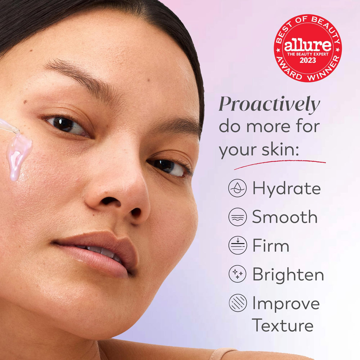Olay Super Serum - Glow Serum for Face - Activated Niacinamide, Vitamin C & E, Collagen Peptide, AHA - 5-in-1 Benefits - Brightens, Hydrates, Smooths, Firms, Evens Tone, Proactive Anti-Aging, 1.7 Oz - Maple Wellness Supplements