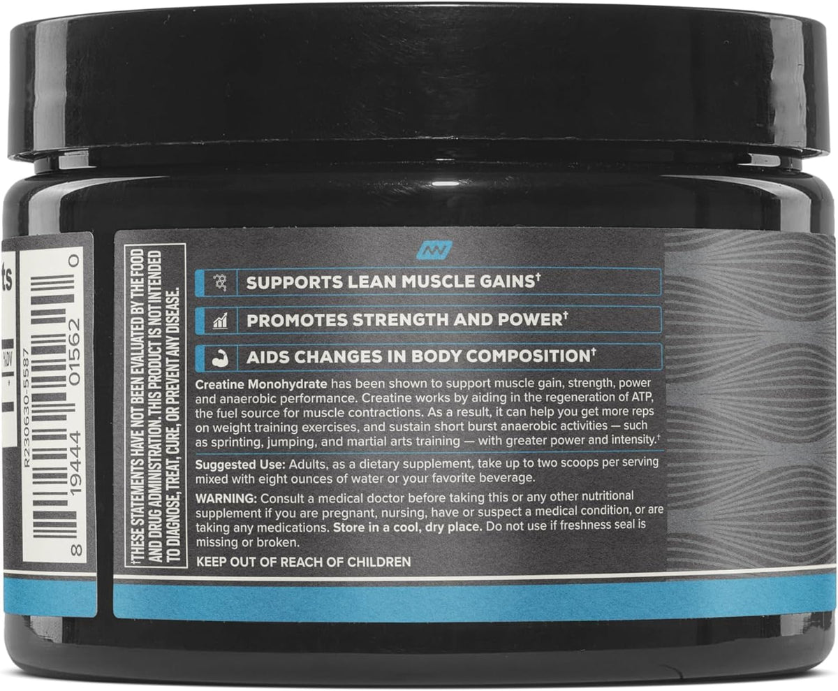 ONNIT Creatine Monohydrate Powder – IGEN™ Non-GMO Tested, 5g Premium Creatine for Muscle Strength, Power & Lean Mass, Supports Brain Health & Cellular Energy, Unflavored, 30 Servings, 5.29 oz 3-Pack - Maple Wellness Supplements