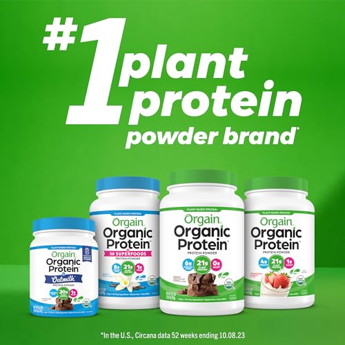 Orgain Organic Simple Vegan Protein Powder, Vanilla - 20g Plant Based Protein - Maple Wellness Supplements